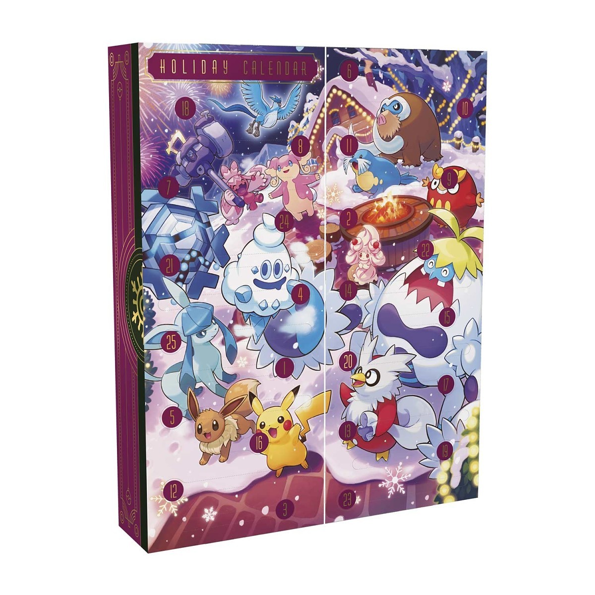 Pokémon TCG: Holiday Calendar (Glaceon, Crabominable, Articuno)