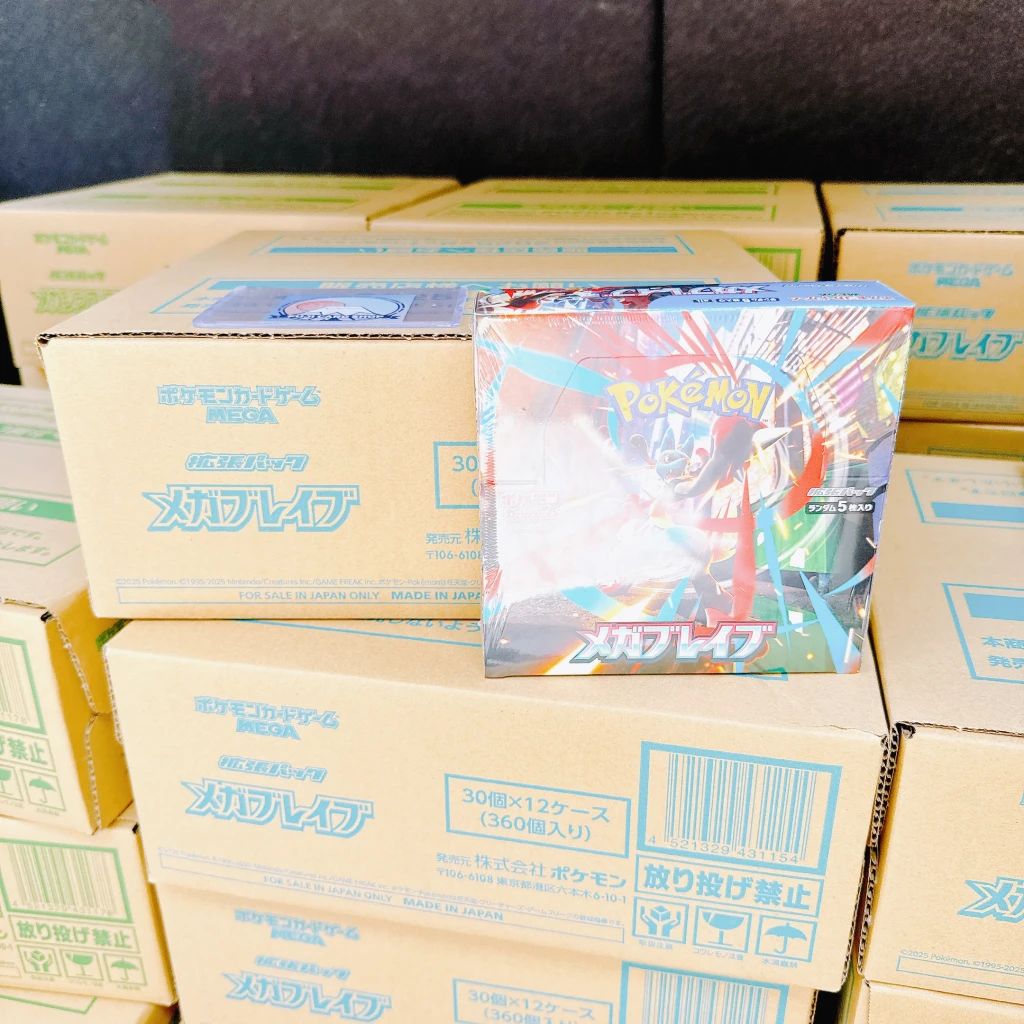 M1L Mega Brave booster box Japanese Pokemon Card