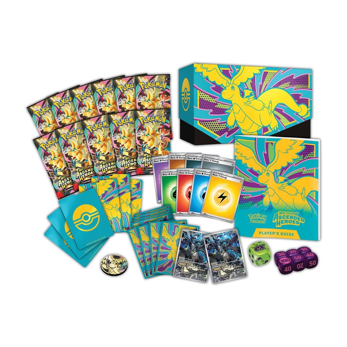Pokémon TCG: Mega Evolution-Ascended Heroes Pokémon Center Elite Trainer Box